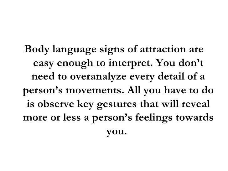 3 Body Language Signs Of Attraction 3 Body Language Signs Of Attraction
